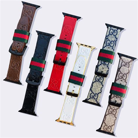 luxury brand apple watch bands|authentic gucci apple watch bands.